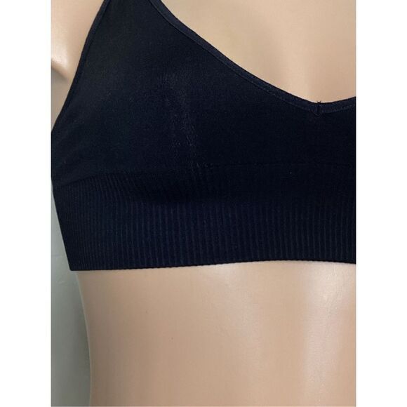 New. Spiritual Gangster V-neck black bralette.  XS/S. Retails $68 - Picture 6 of 7